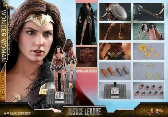 Hot Toys Mulher Maravilha - 1/6 - Liga da Justica