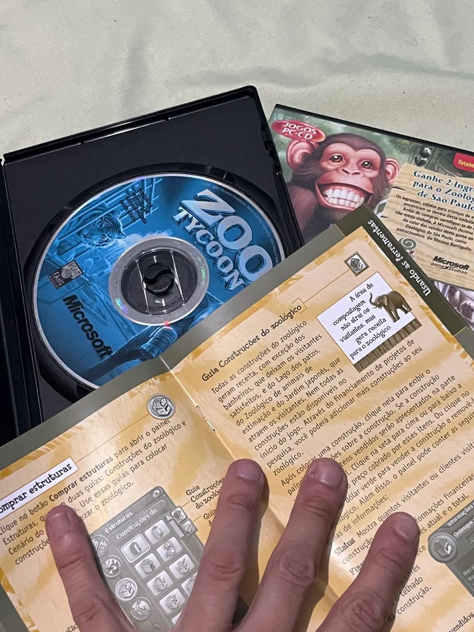 PC CD Game Zoo Tycoon - Foto 5