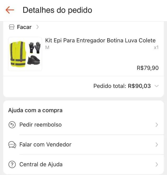 COLETE M, BOTA 40 E LUVA - Foto 3