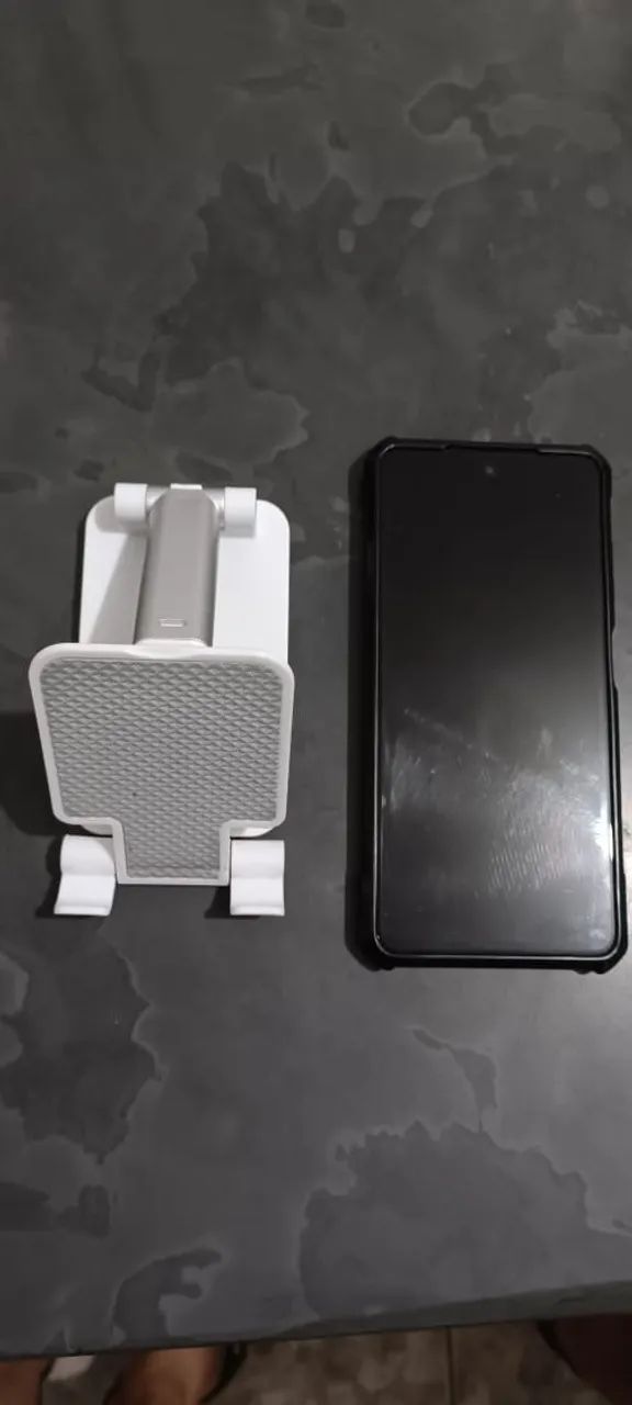 Suporte de Mesa para Celular Ajustável Articulado Tablet Smartphone  - Foto 4