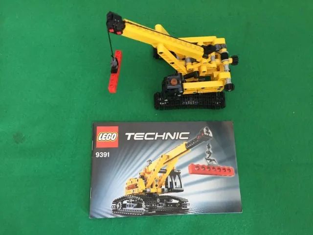 Lego Technic 9391 Tracked Crane Completo Brinquedos e Jogos