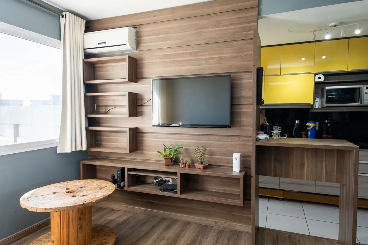 Apartamento mobiliado com 2 dormitórios à venda e para aluguel no bairro Areal, em Pelotas - Foto 3