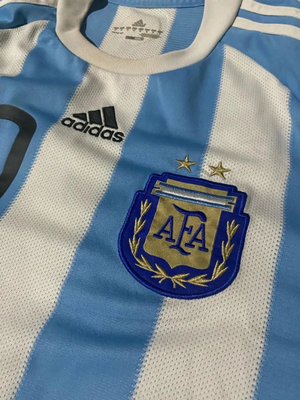 Camisa Original Adidas Argentina 2010 - Colecionador - Foto 3