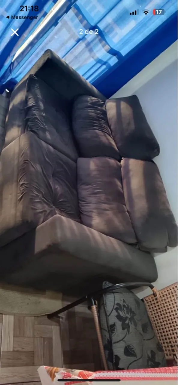 Sofá Modular Cinza Escuro