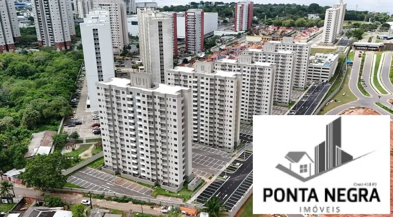 Estilo Ponta negra, apto de 48m2 na ponta negra