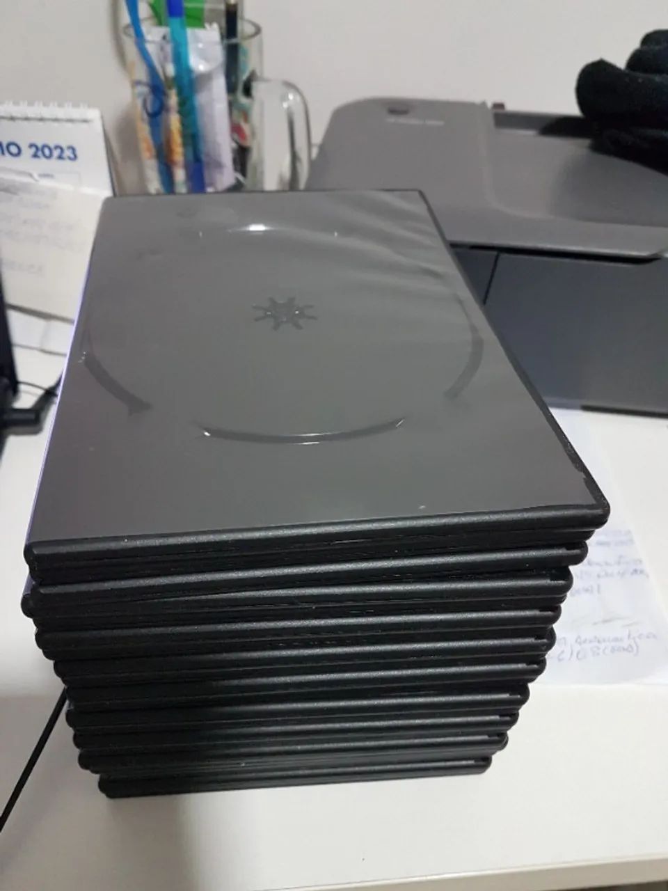 Capa, Box "SLIM" para CD e DVD! KIT COM 40 UNIDADES!