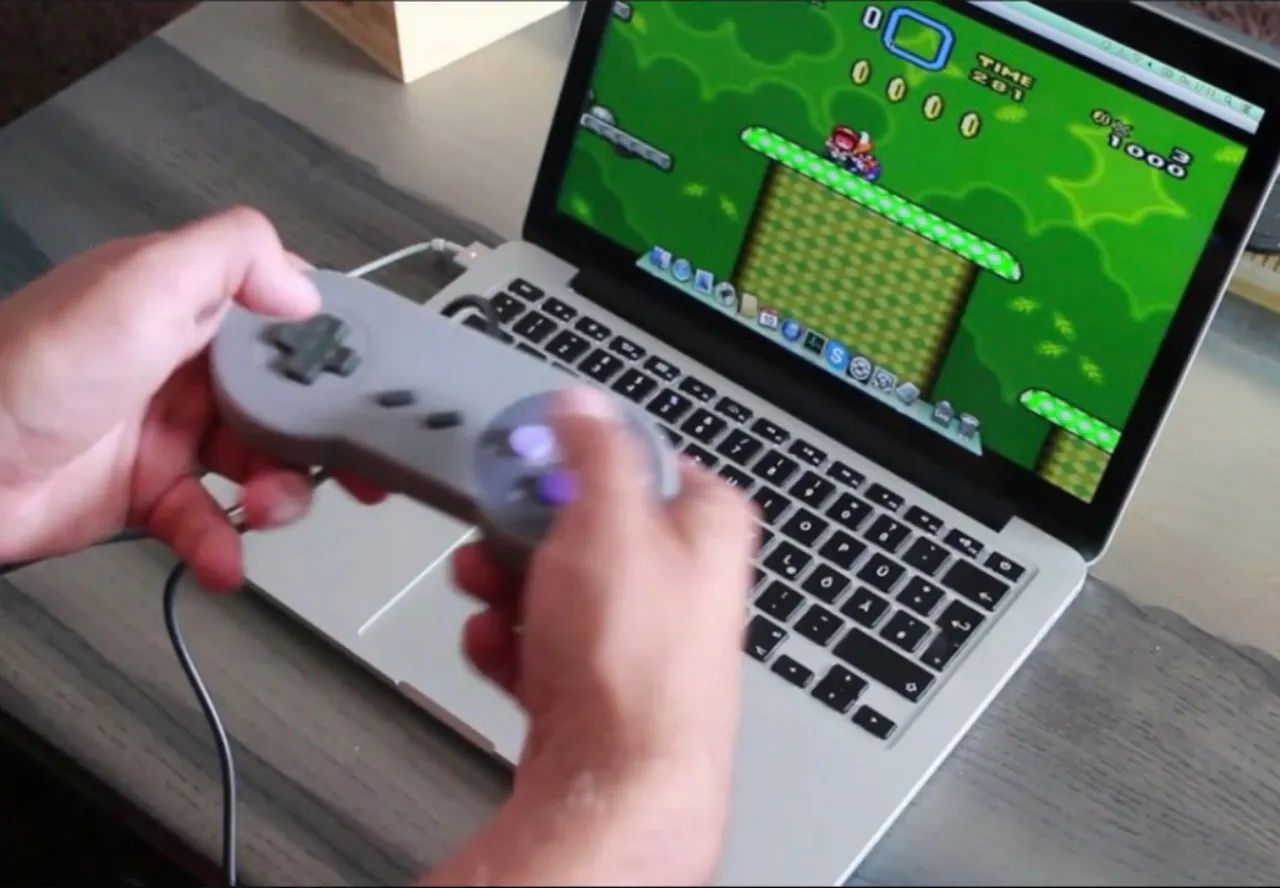 Kit retrô game super Nintendo Pc e Notebook - Foto 4