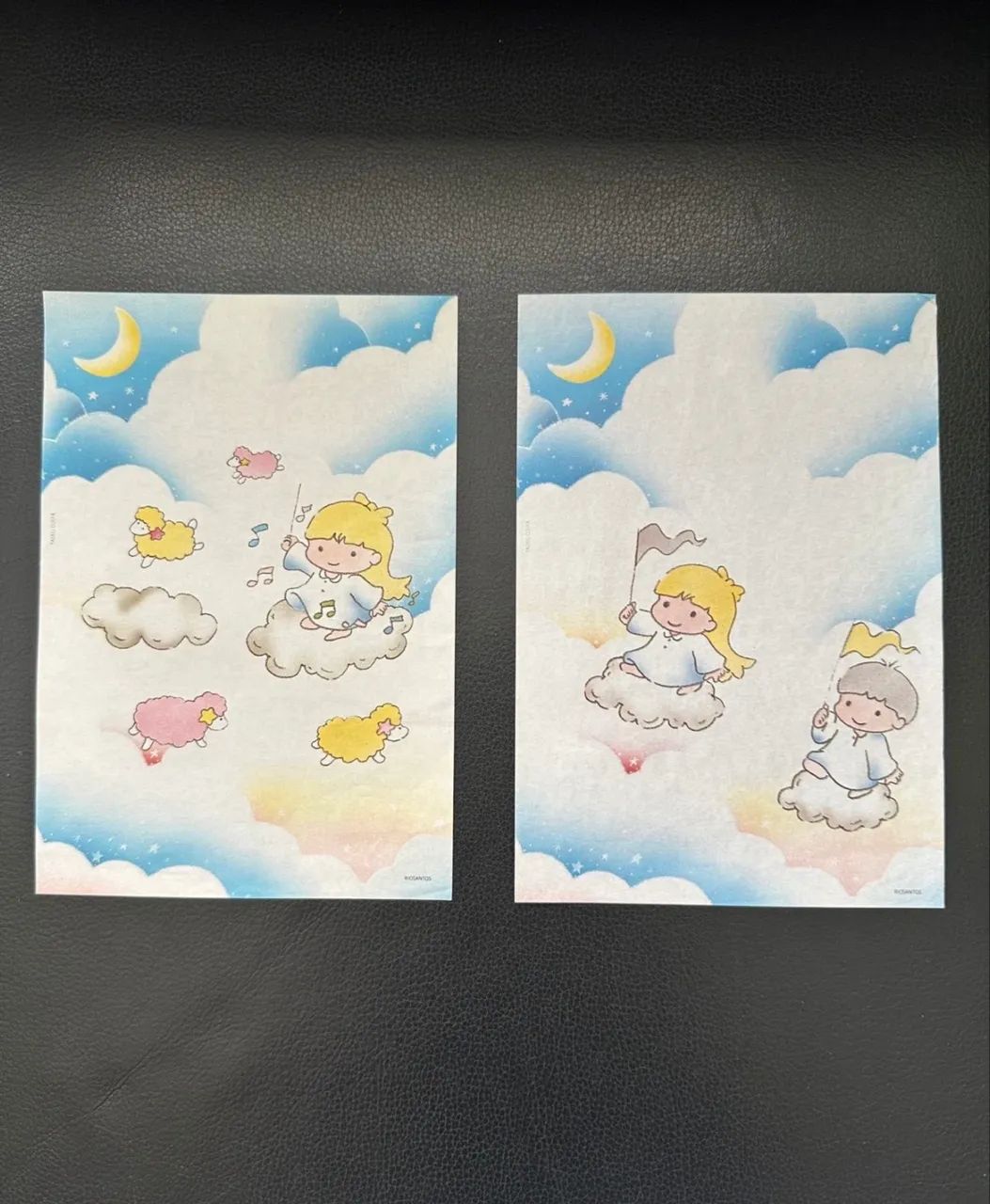5 papéis de carta de anjinhos - Foto 4