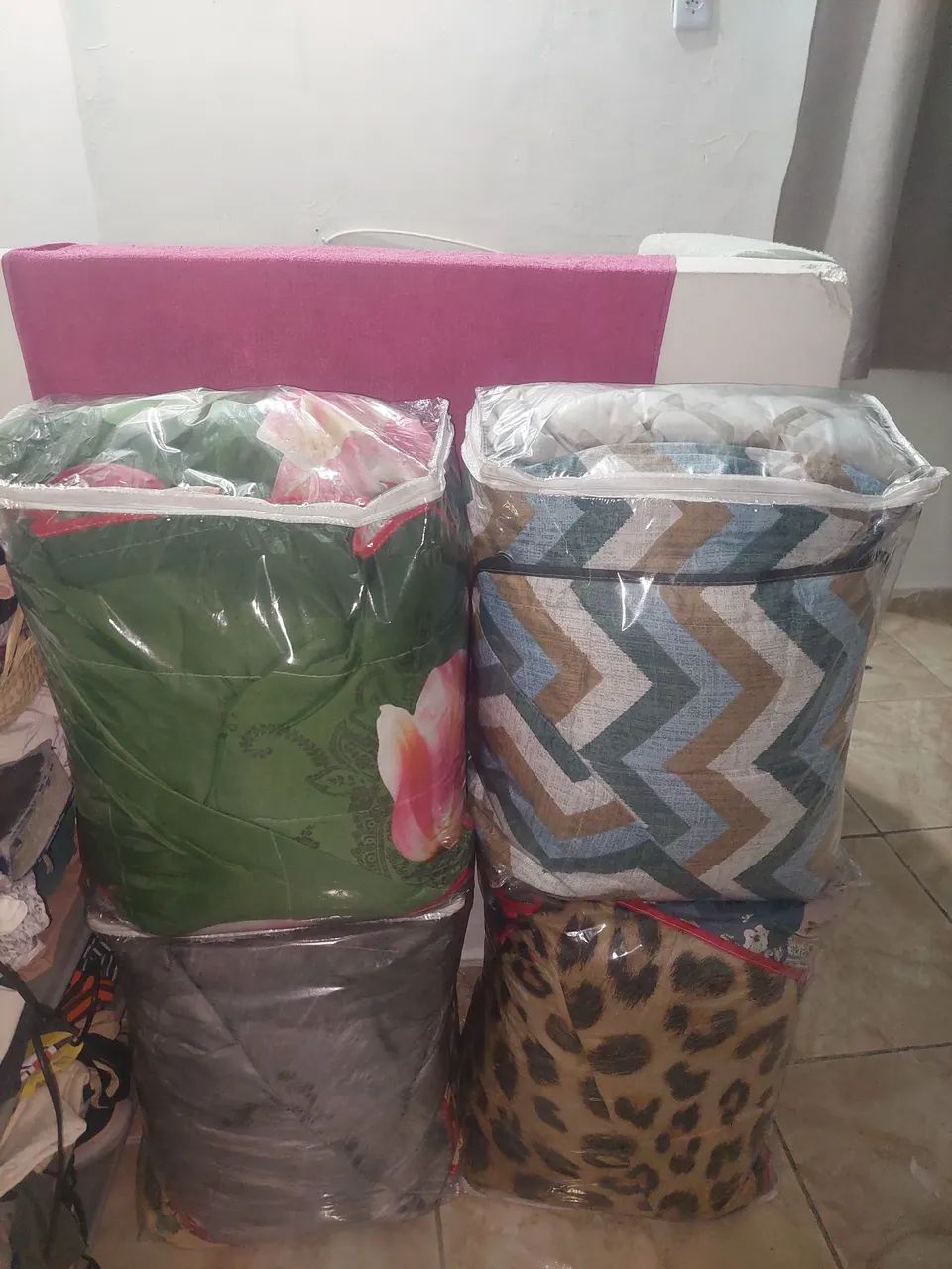 Edredom de casal 5 peças  - Foto 4