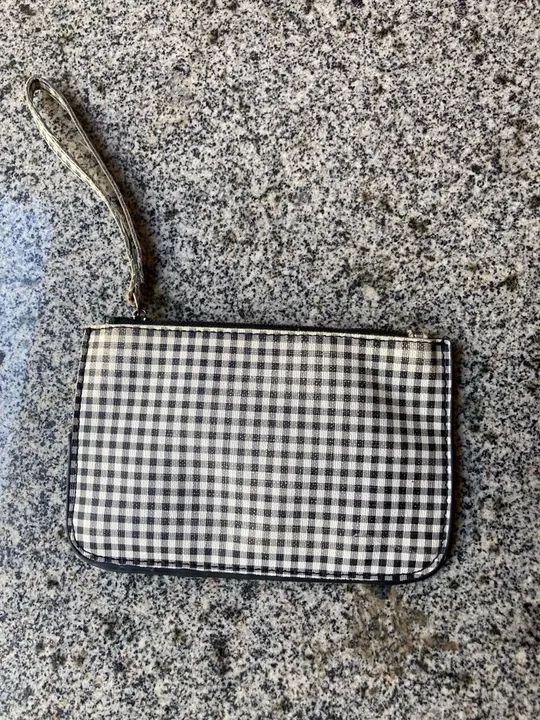 Bolsa de Mão Carteira Quadriculada Satinato  - Foto 2