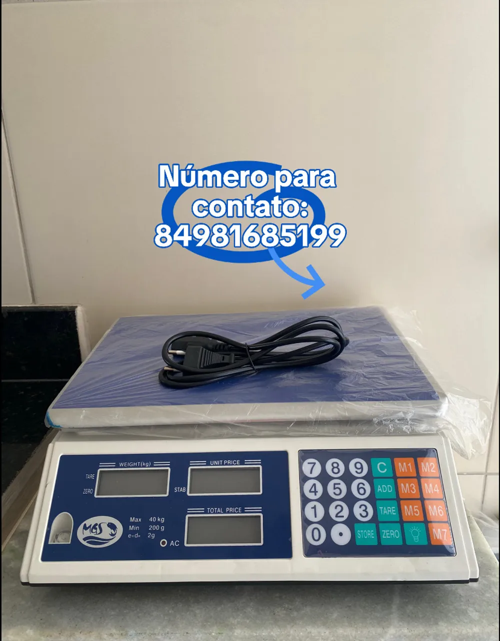 Balança Comercial Digital - Perfeita para o seu negócio!