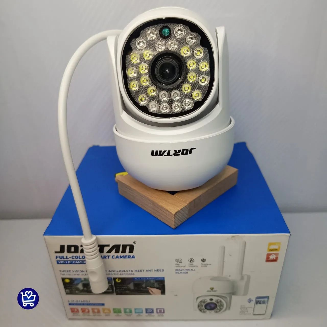 Câmera de Segurança Wi-Fi Full HD 1080P - JORTAN