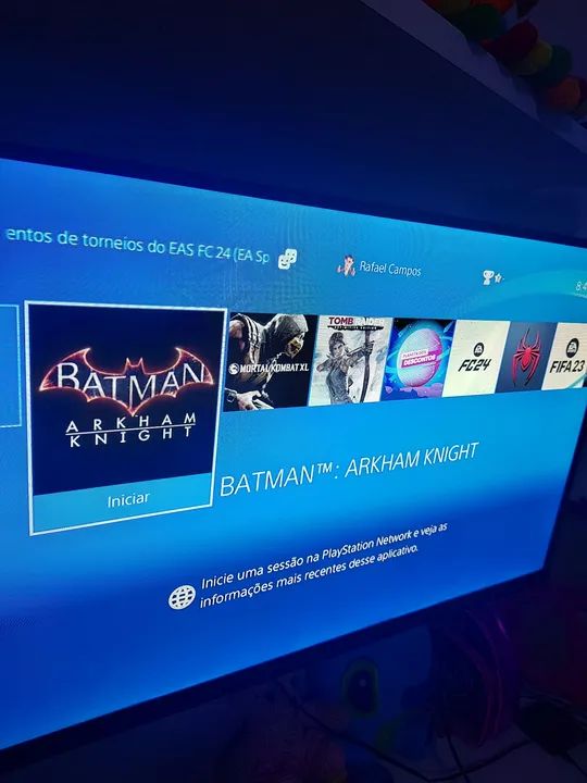 Playstation 4 Slim 1Tb com vários jogos - Foto 3