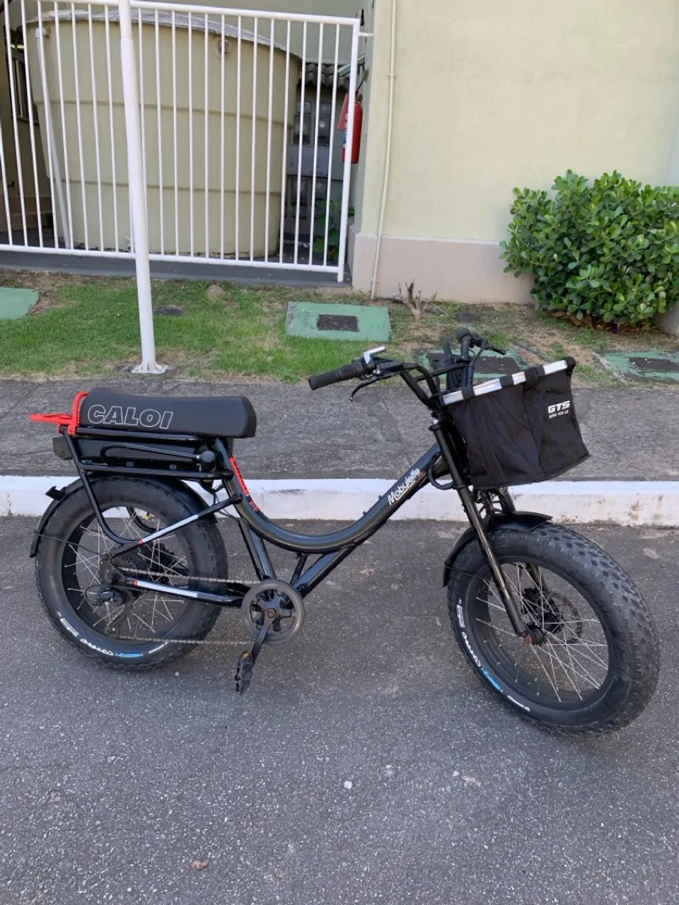 Bicicleta Elétrica Caloi Mobylette