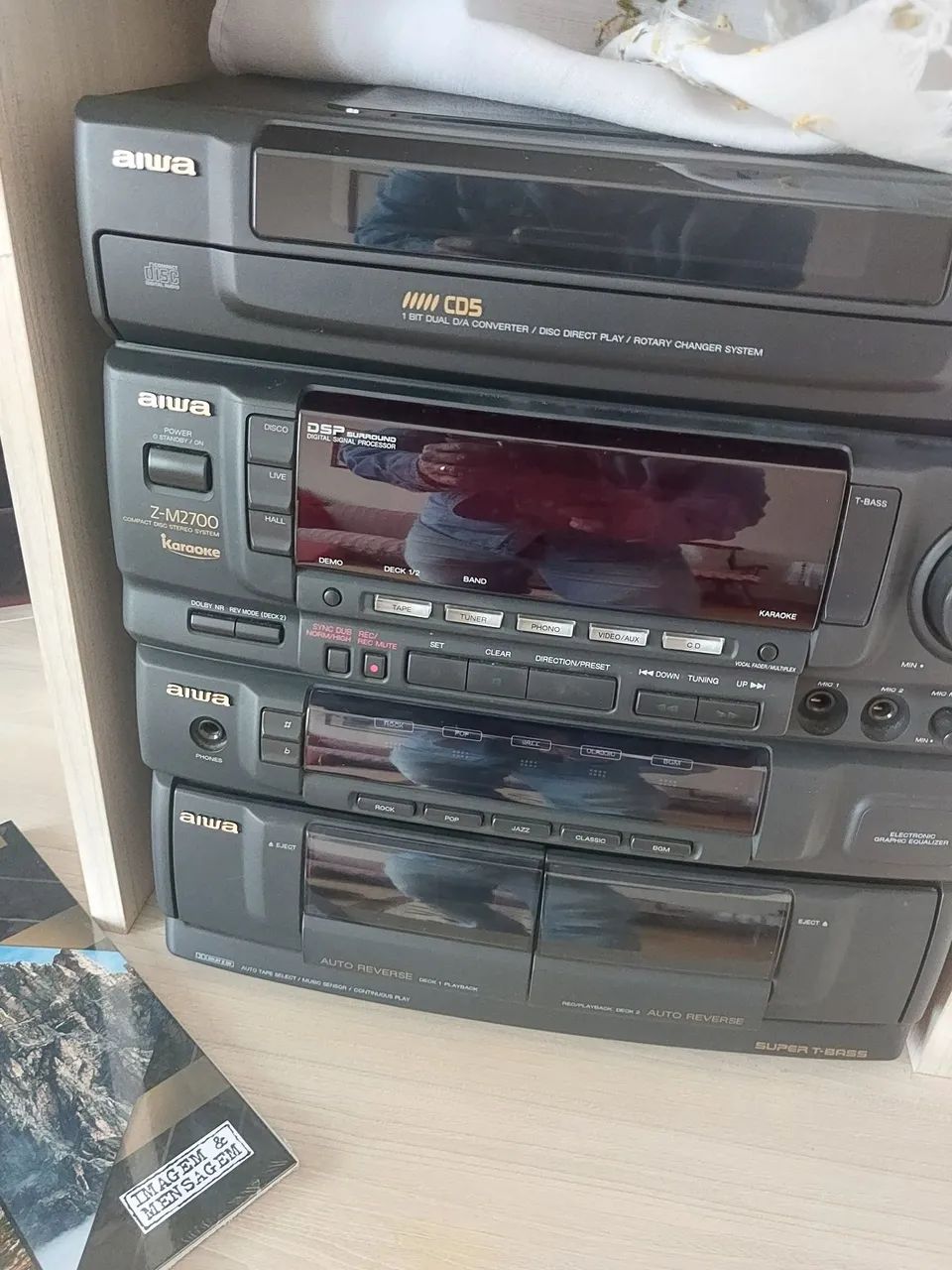 Aparelho de Som AIWA Z-M7700 - Foto 2