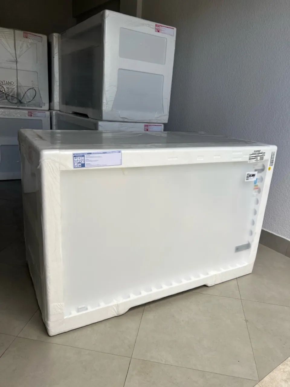 Freezer Horizontal Consul CHB53EB 2 Portas Branco - 534L Novo