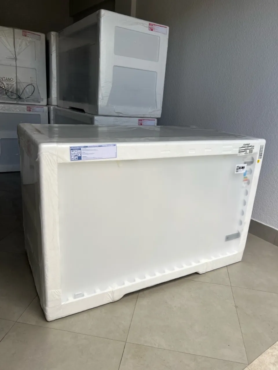 Freezer Horizontal Consul CHB53EB 2 Portas Branco - 534L Novo