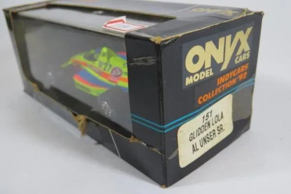 CARRINHO (07) - Onyx - INDY COLLECTIONS - GLIDDEN LOLA - AL UNSER SR. - Escala - 1:43 - Foto 4