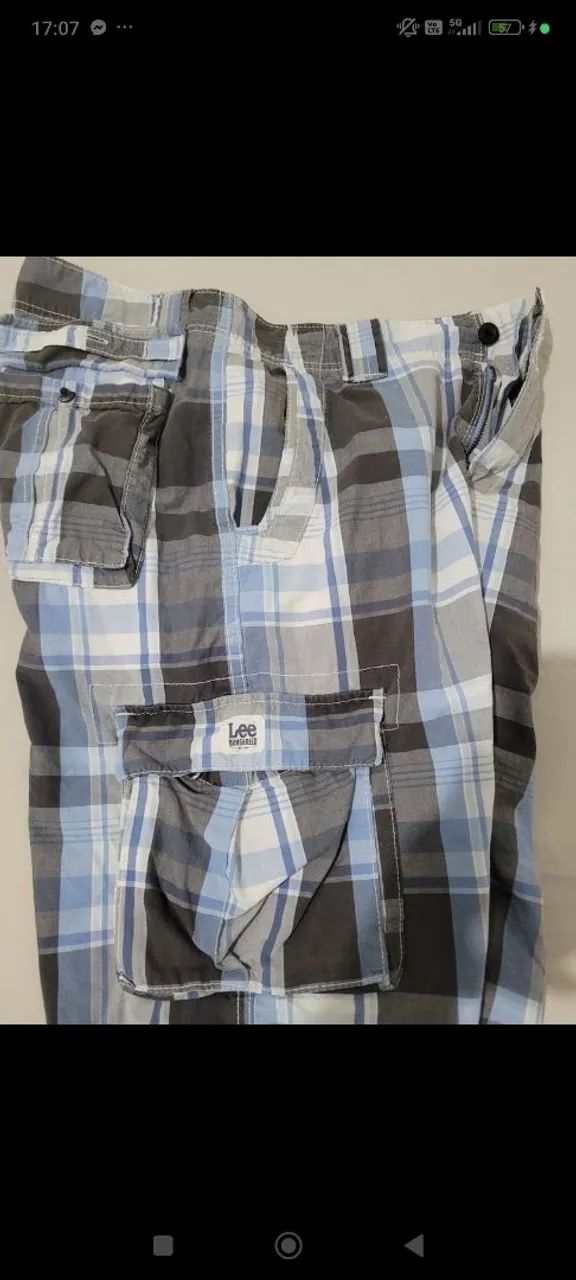 Shorts Lee Casual Masculino - Tamanho G