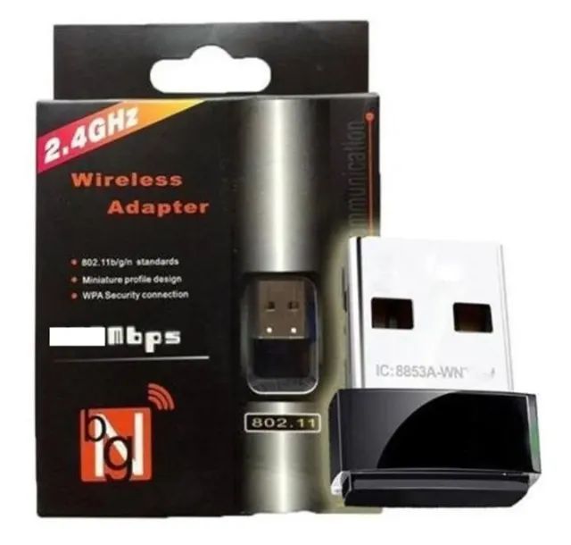 Mini Adaptador Wireless Usb 