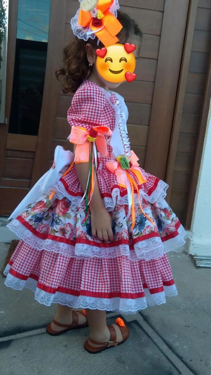 Vestido São João 5 anos - Foto 4