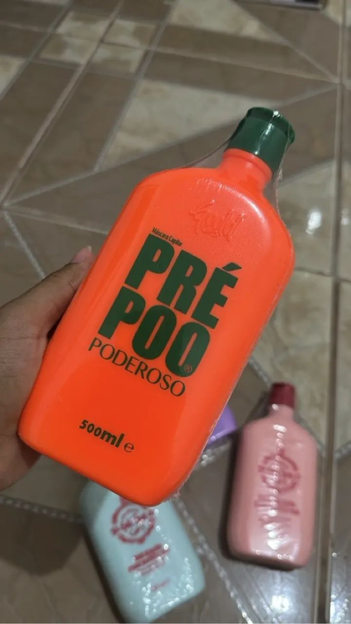 Pré Poo Poderoso - Máscara Capilar
