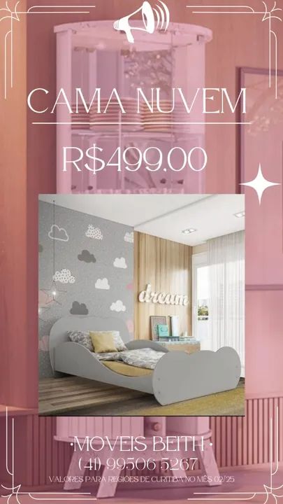 Promoção Cama Nuvem - 04/02   