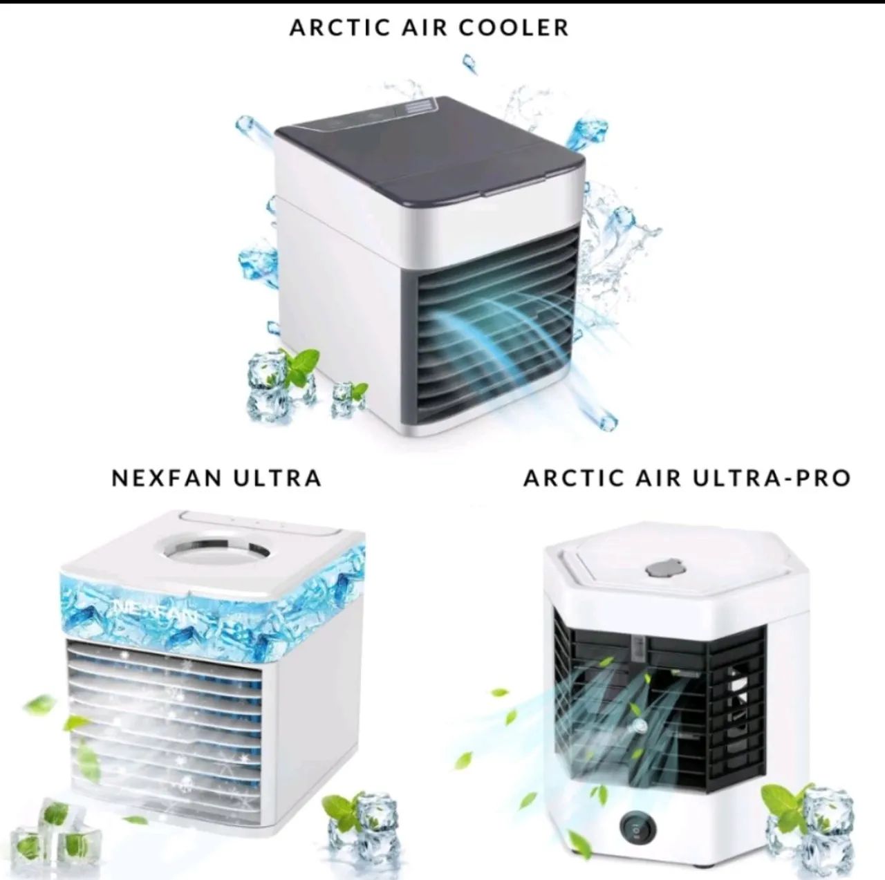 Climatizador de Ar Portátil - Refresque seu ambiente!