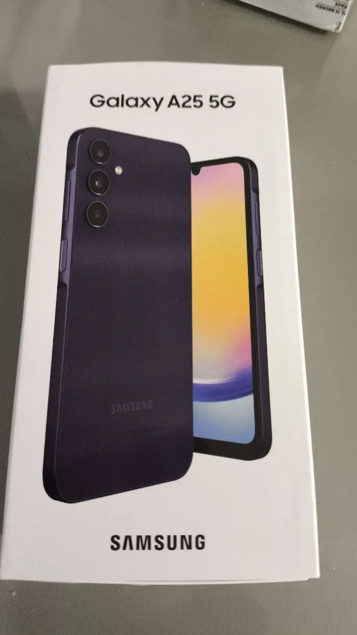 Samsung Galaxy a25 256gb novo lacrado - Celulares e Smartphones