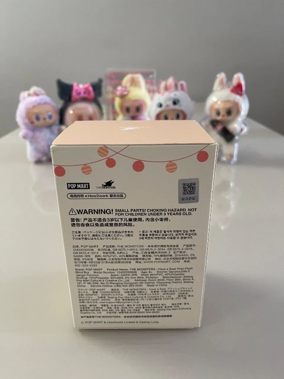 Labubu Original Have a Seat POP MART - ZIZI - Brinquedos e Jogos