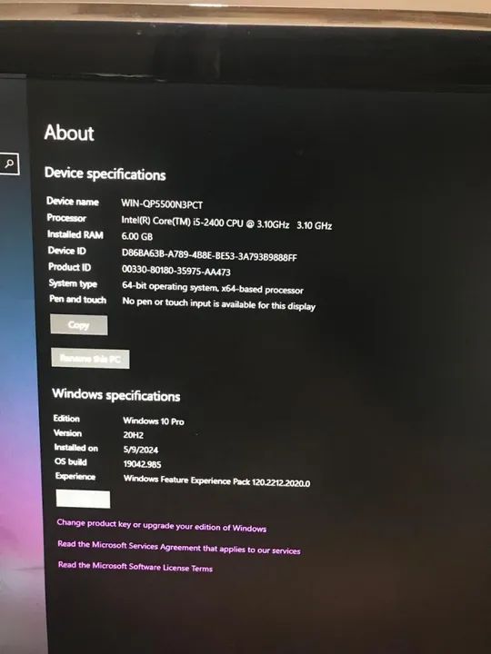 CPU Intel i5 - 2400 @ 3.10GHz - Foto 4