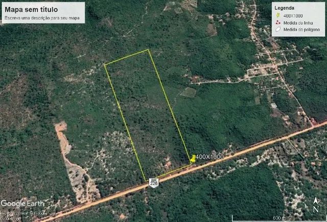 Sitio com 40 hectares, casa sede, piscina, a 25 km de Timon, na margem BR-226. - Foto 2