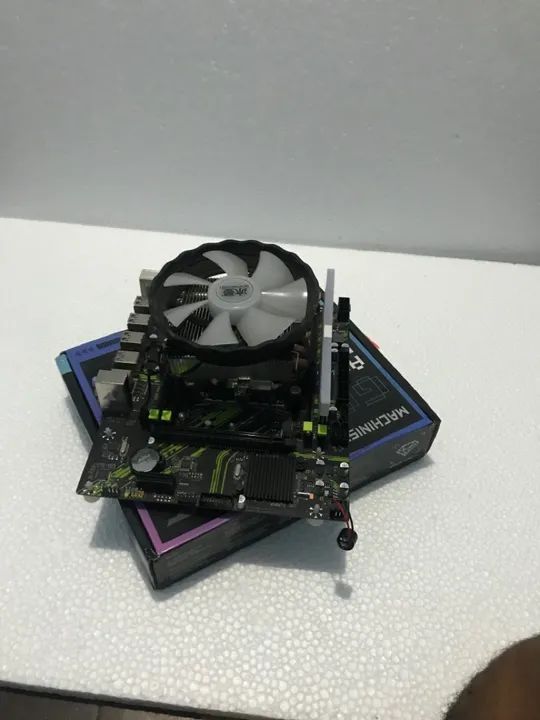 Kit Processador Intel Xeon E5-2660 v4 + Placa-Mãe X99 Machinist + Cooler e 8GB RAM - Foto 4