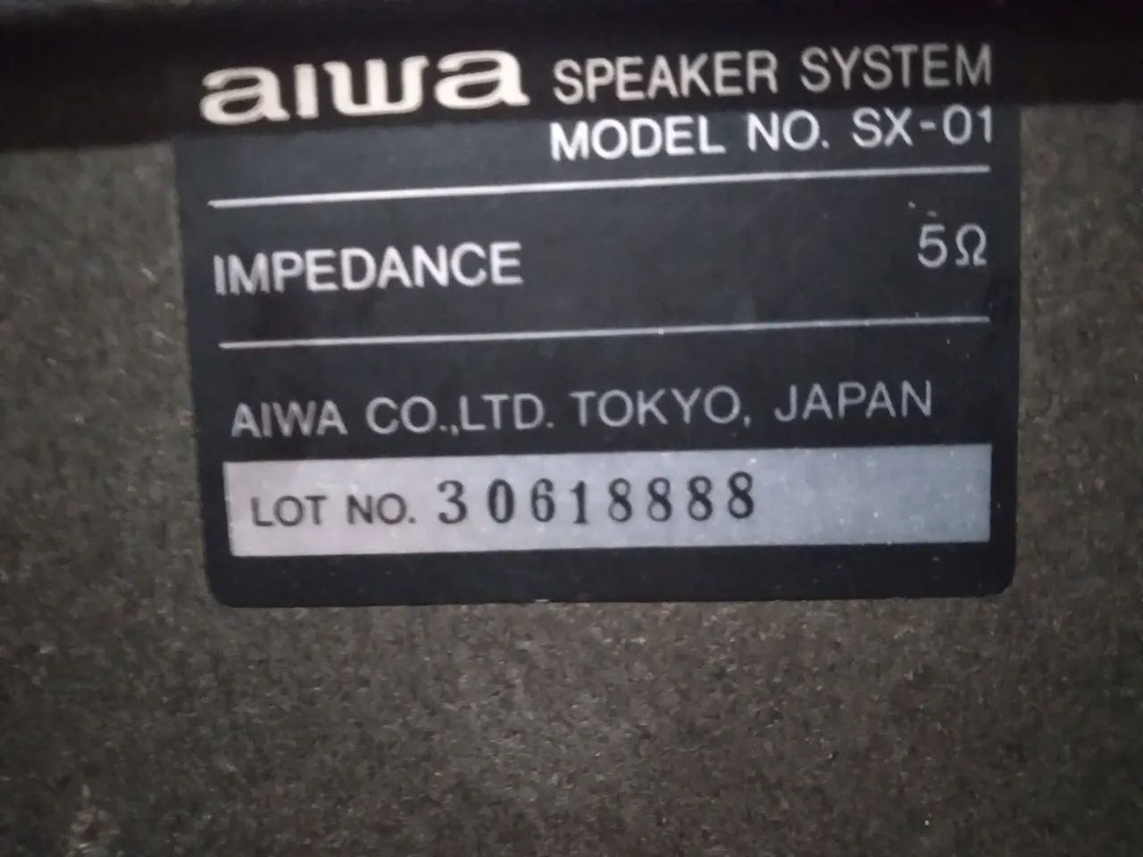 System Aiwa. JAPAN. - Foto 5