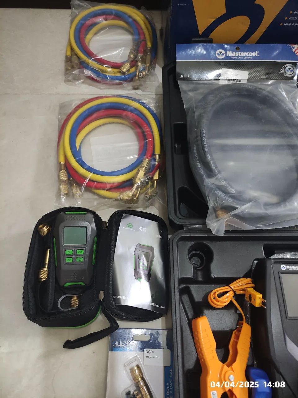 Kit de ferramentas Ar Split MASTERCOOL SPARTAN 4 VIAS - Foto 6