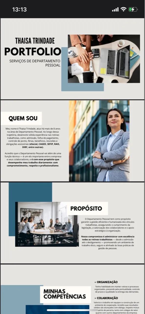 PRESTAÇÃO DE SERVIÇOS EM DEPARTAMENTO PESSOAL - Foto 2