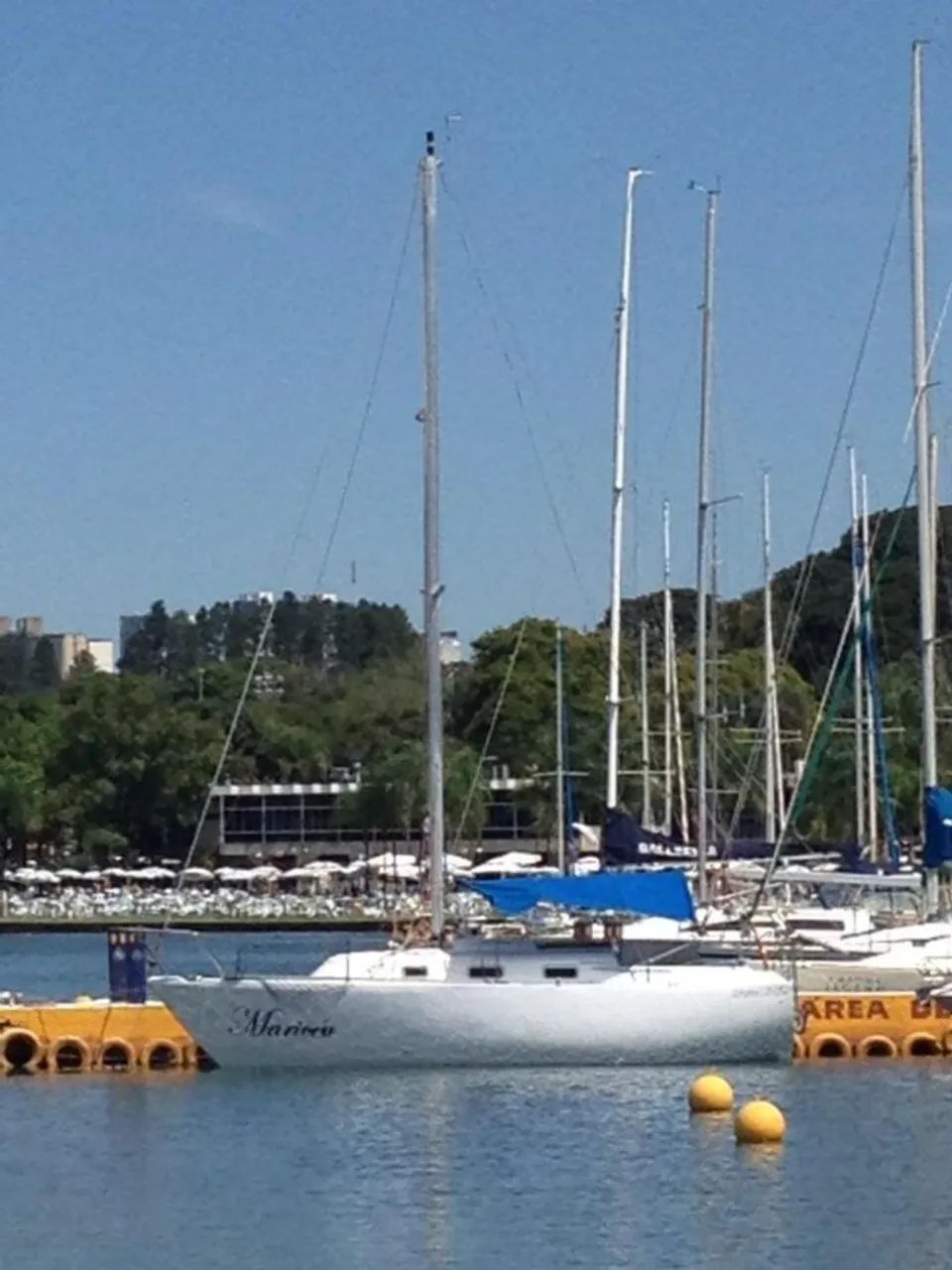 Veleiro Martinique 25 com vaga no iate clube  - Foto 5
