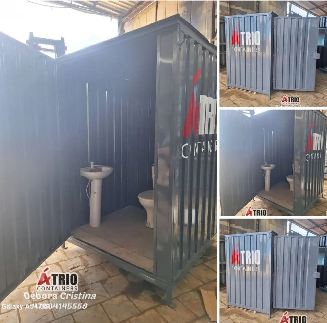 Container Modular Inteligente banheiro  - Foto 3