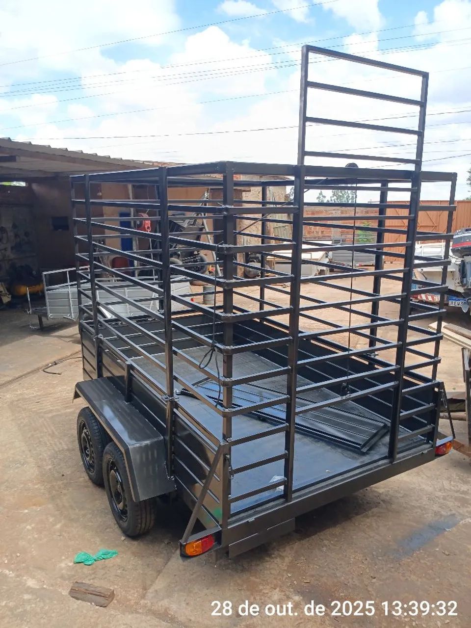 CARRETINHA GAIOLA NOVA REFORÇADA  - Foto 3