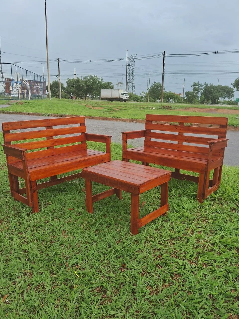 Jogo de bancos feito por encomenda. - Foto 3