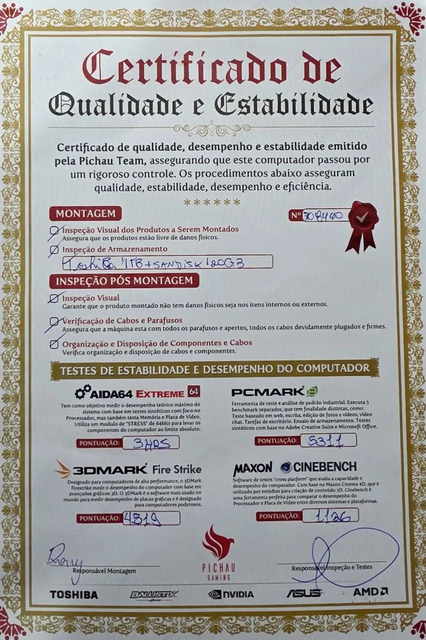 PC Gamer GTX 1070 Ti Ryzen 5 2600x - Foto 6