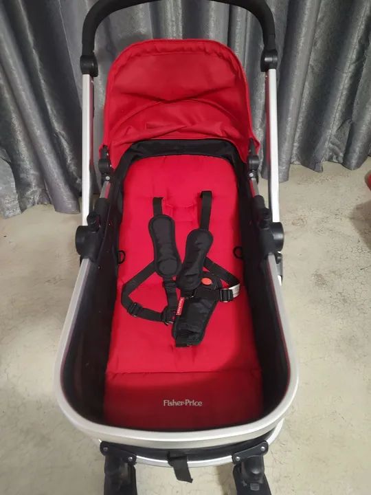 Carrinho + bebê conforto Fischer price - Foto 2