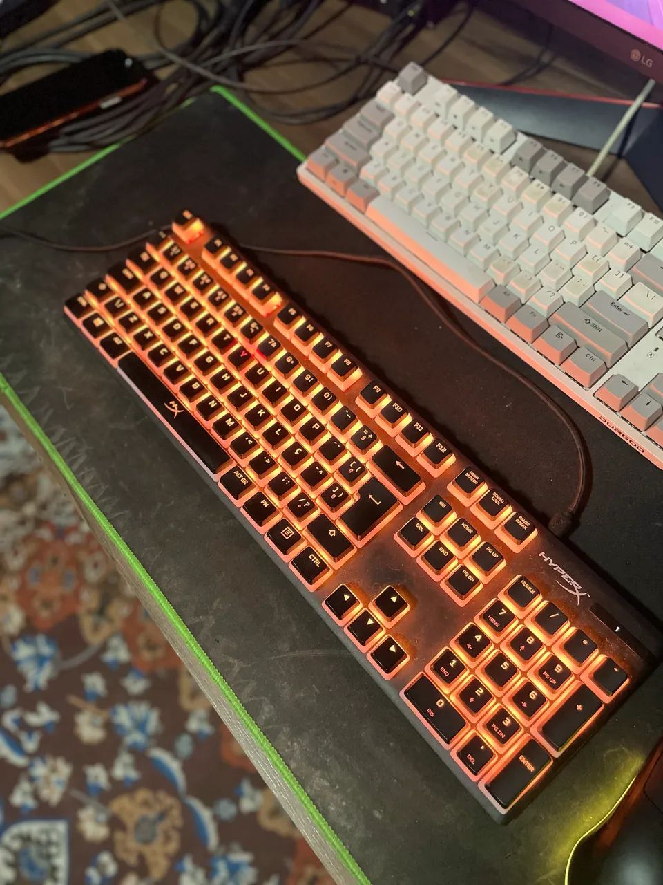 Teclado Hyper X Alloy Origins + Pudding Keycaps - Foto 2