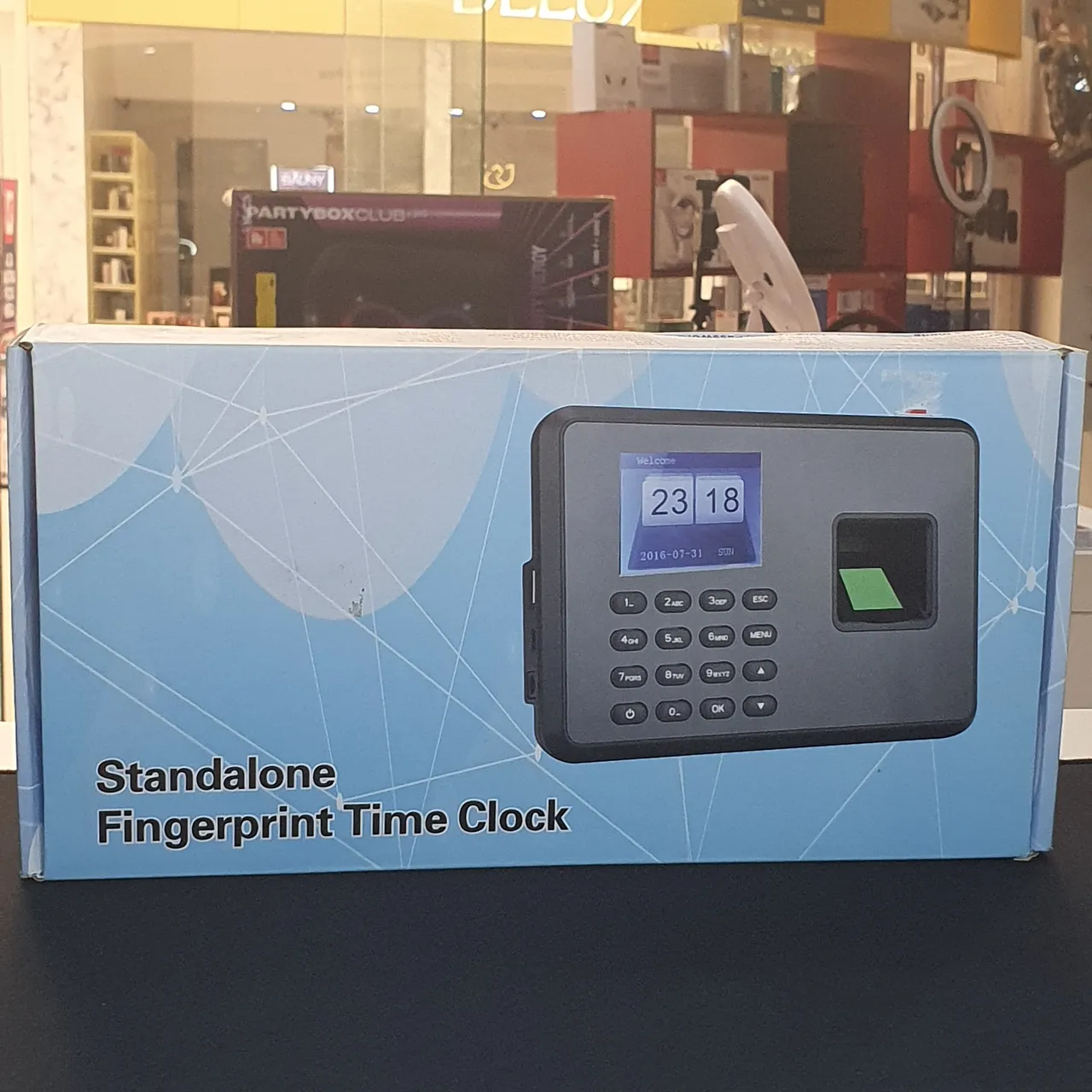 Relógio de Ponto Digital com Biometria