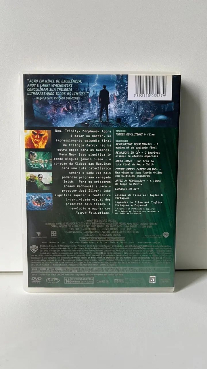 DVD - Matrix Revolutions: Edição Widescreen - Foto 2