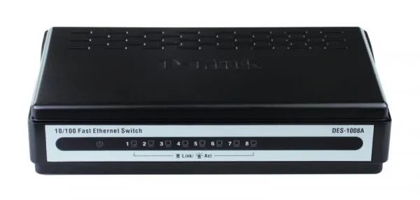 Hub Switch 8 Portas 10/100Mbits D-link DES-1008A - Foto 2