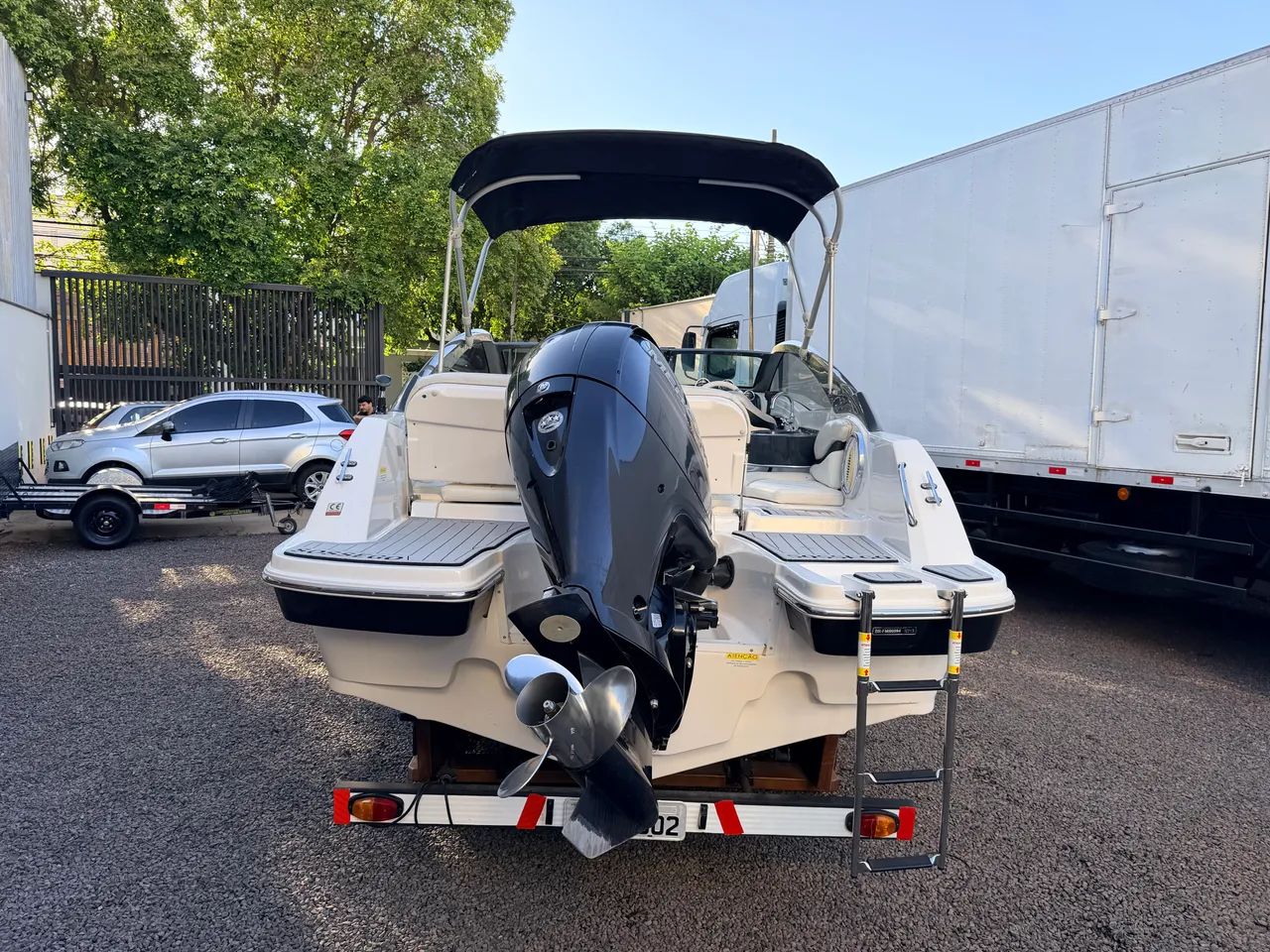 Lancha Focker 205 carreta rodoviária  - Foto 3