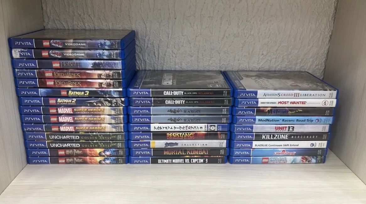 Lote de 32 jogos Psvita 