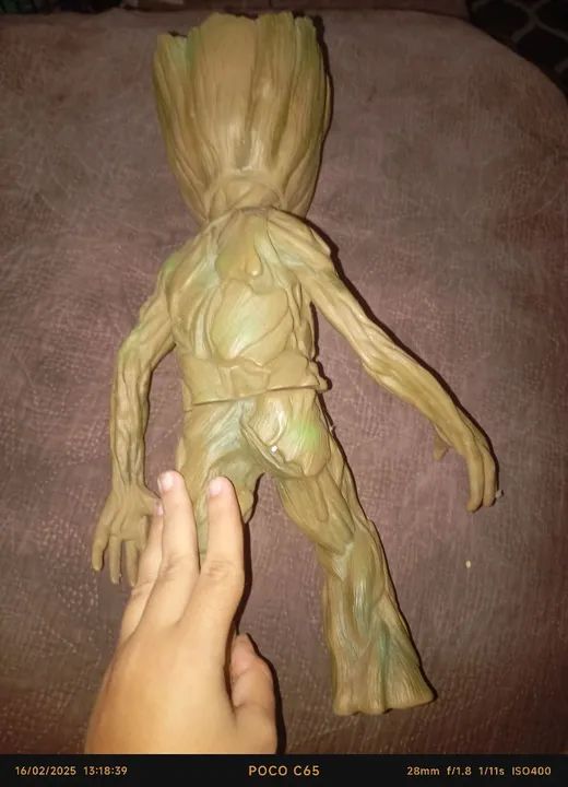 Boneco grande Groot - Guardiões da Galáxi Marvel original a - Foto 4