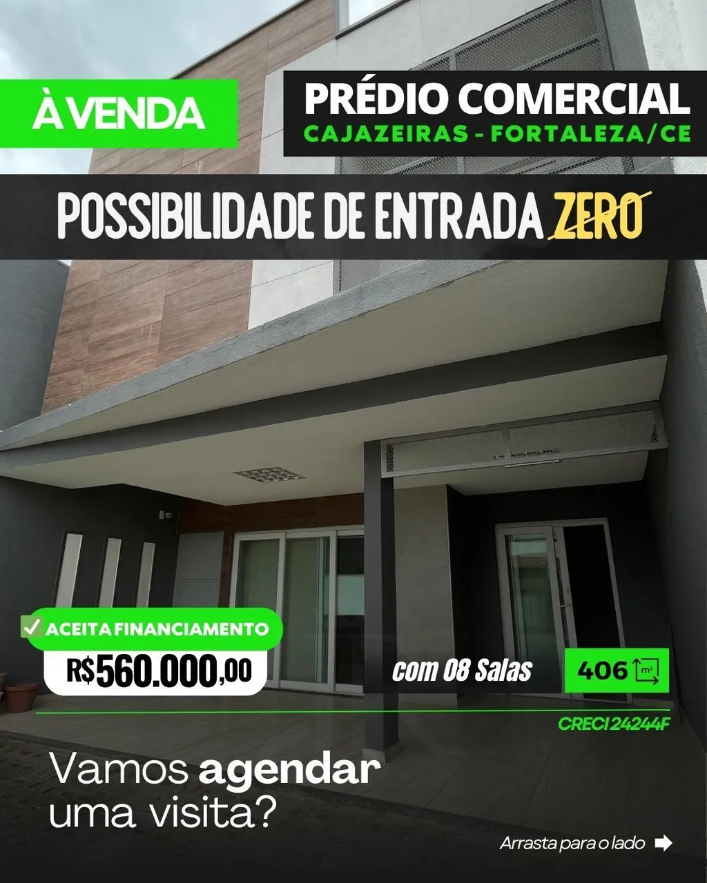 PRÉDIO COMERCIAL NO RESIDENCIAL VILA VERDE - CAJAZEIRAS